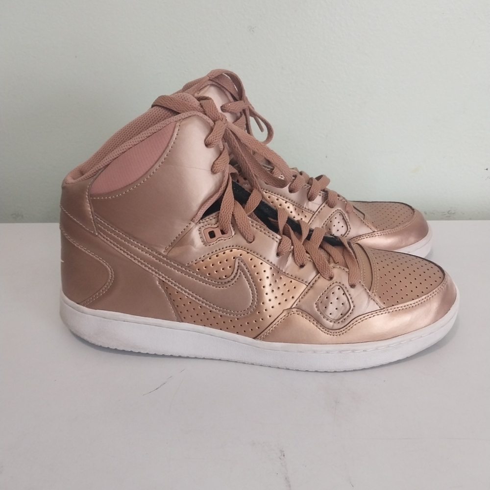 Nike Women's Metallic Pink High-Tops